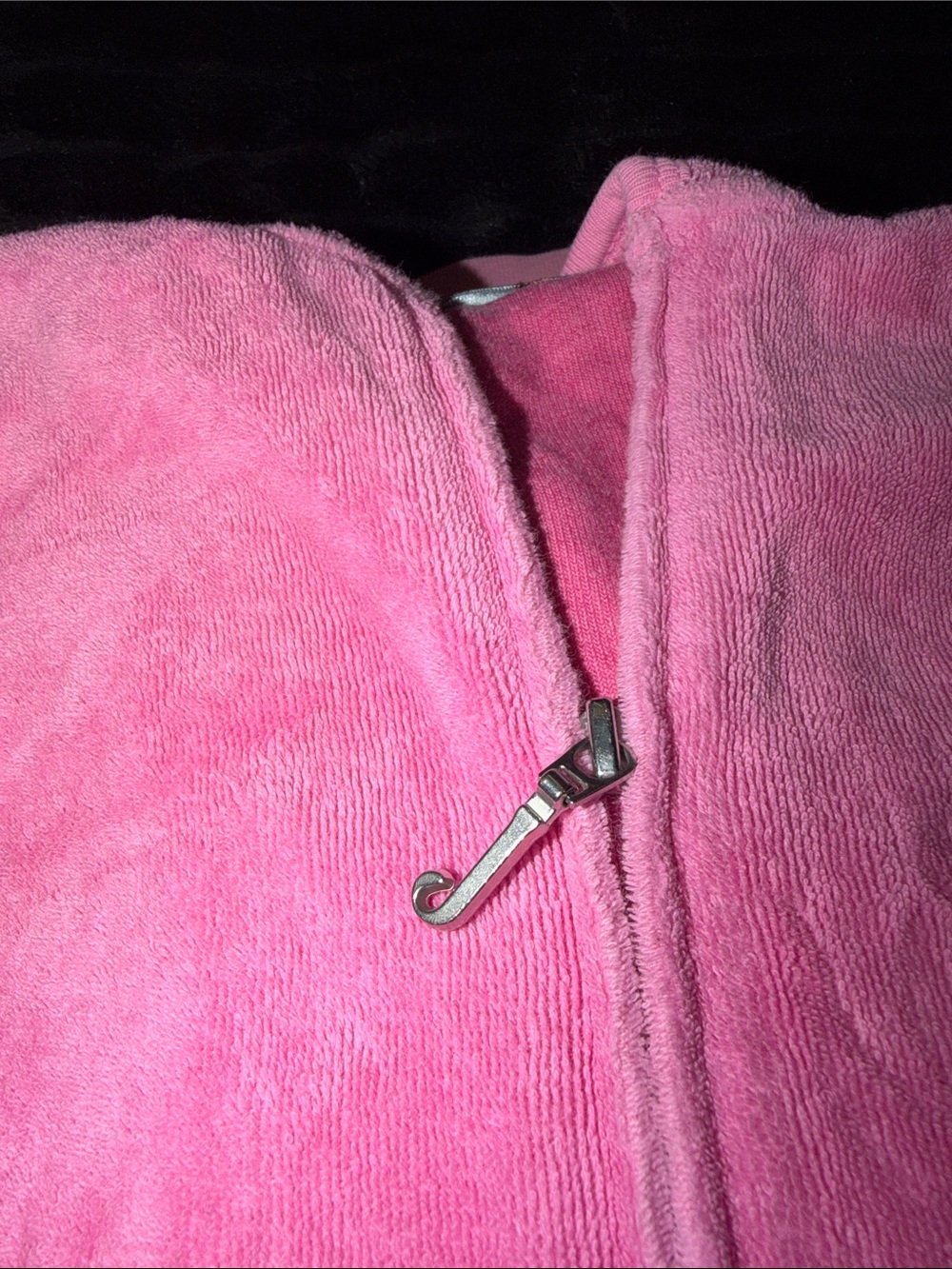 Juicy Couture Pink Hooded Zip-Up - Picture 6 of 6